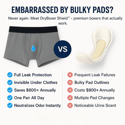 Leakproof Boxers That Keep You Dry & Feel Confident