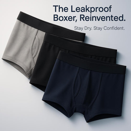 Leakproof Boxers That Keep You Dry & Feel Confident
